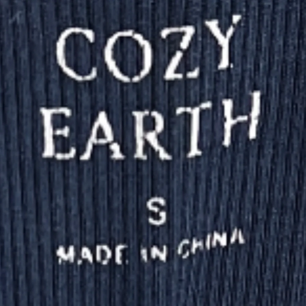 Cozy Earth Ribbed Short Sleeve Dress - Picture 2 of 5